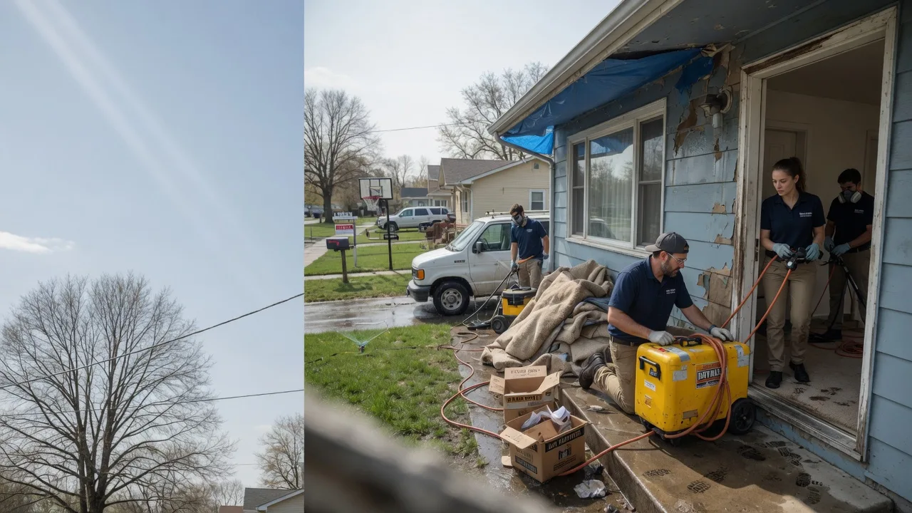 Basement Flood Cleanup in Monkton, MD near me